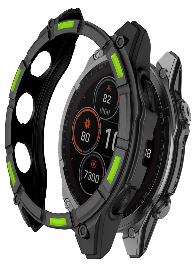 Compare ISABAKE TPU Case Cover for Garmin Fenix 8 51mm Solar, Anti Drop Protector at KSA Price