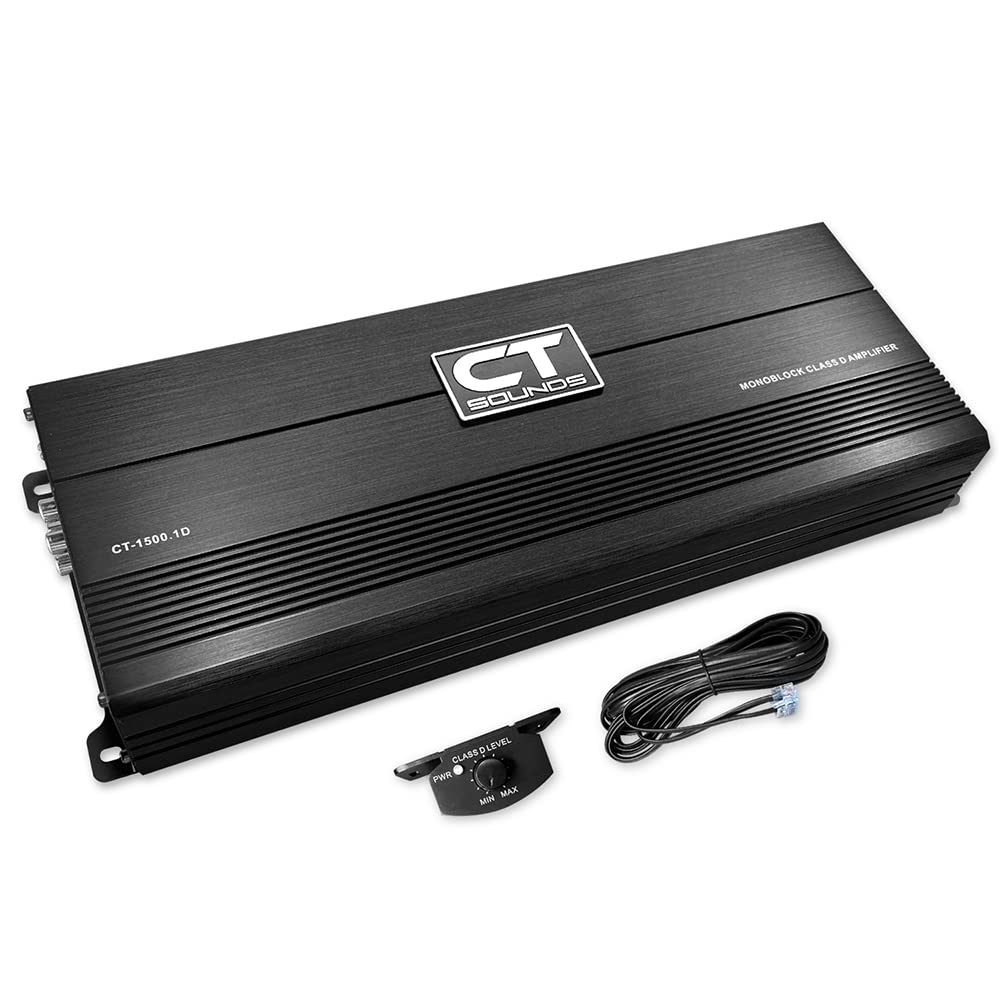 CT Sounds CT15001D Compact Class D Car Audio…