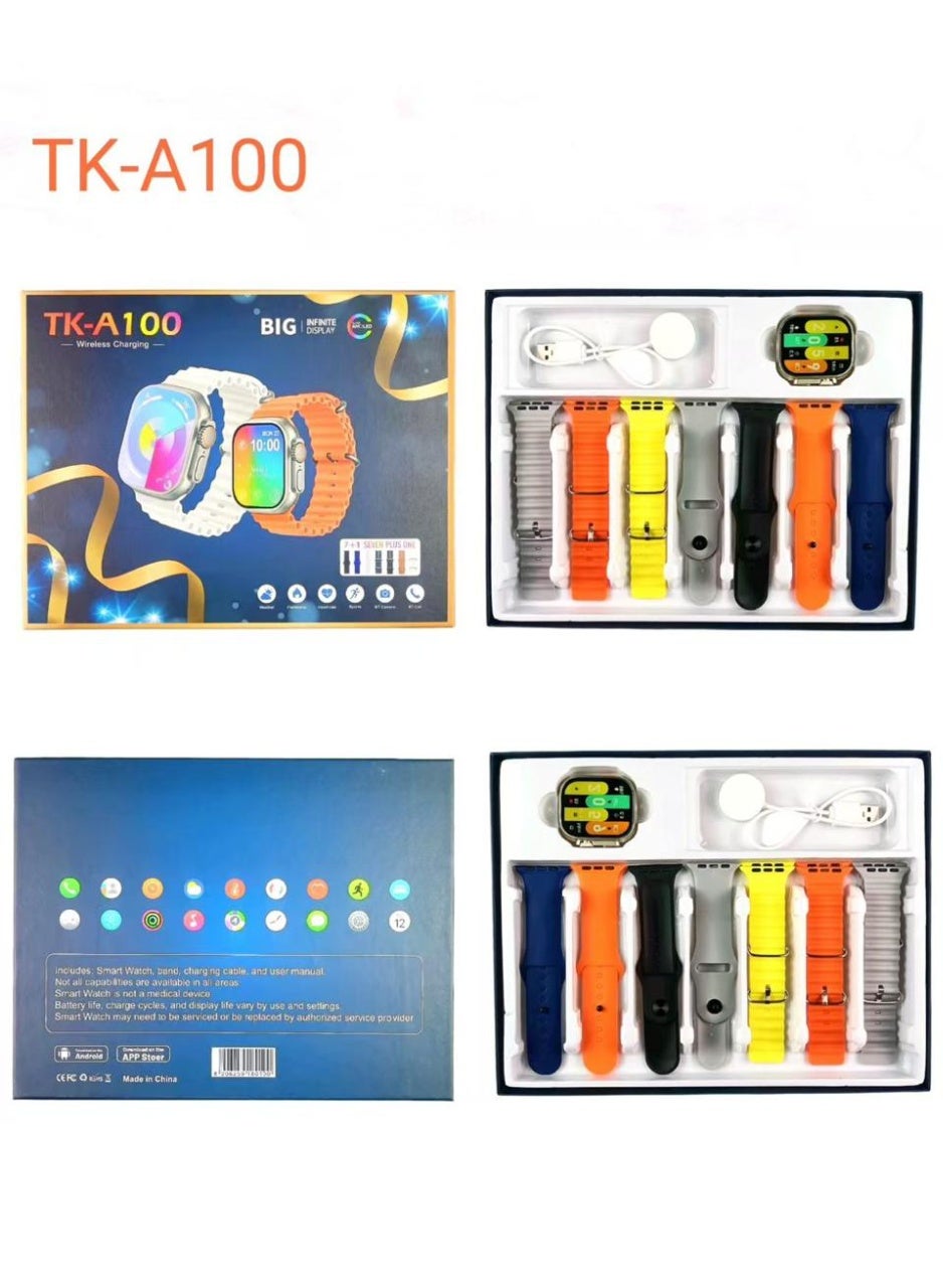 Ultra 3 Smart Watch Strap – Soft Silicone Replacement…