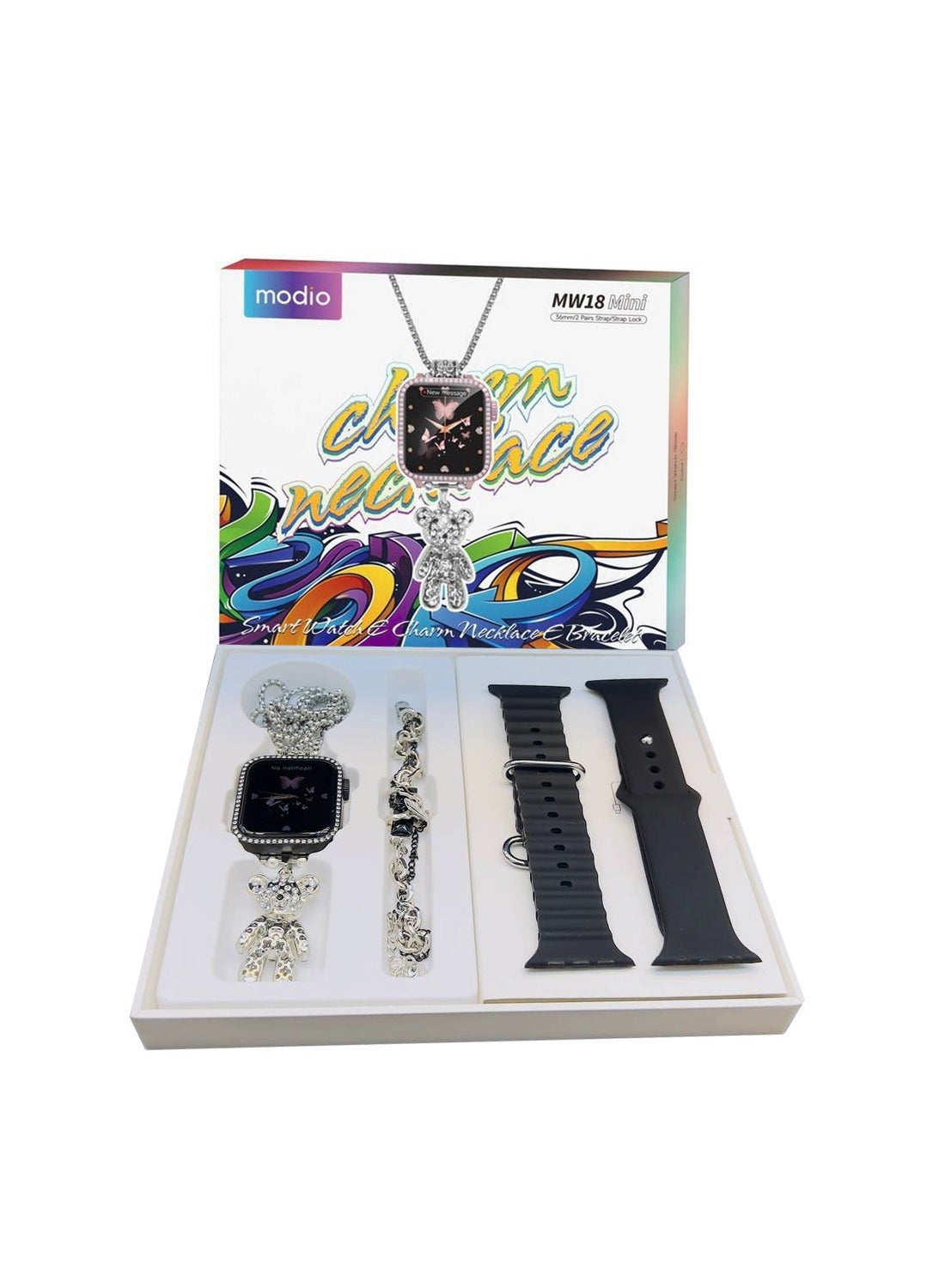 Modio MW 18 Mini 36 mm HD Display Smart…