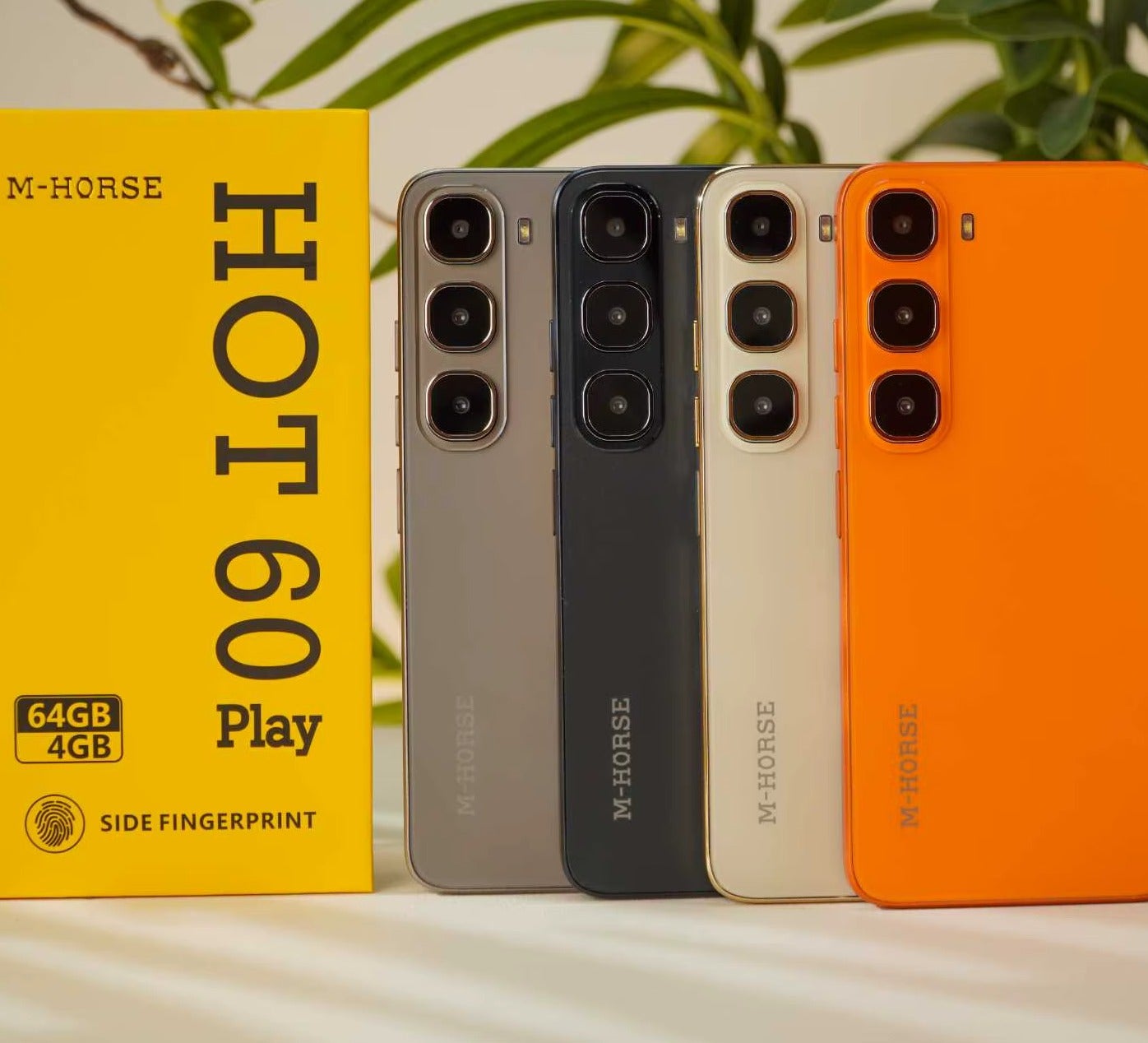 Compare MHorse Hot 60 Play 4G Smartphone 6.6inch HD+ Display 4GB RAM, 64GB Storage at KSA Price