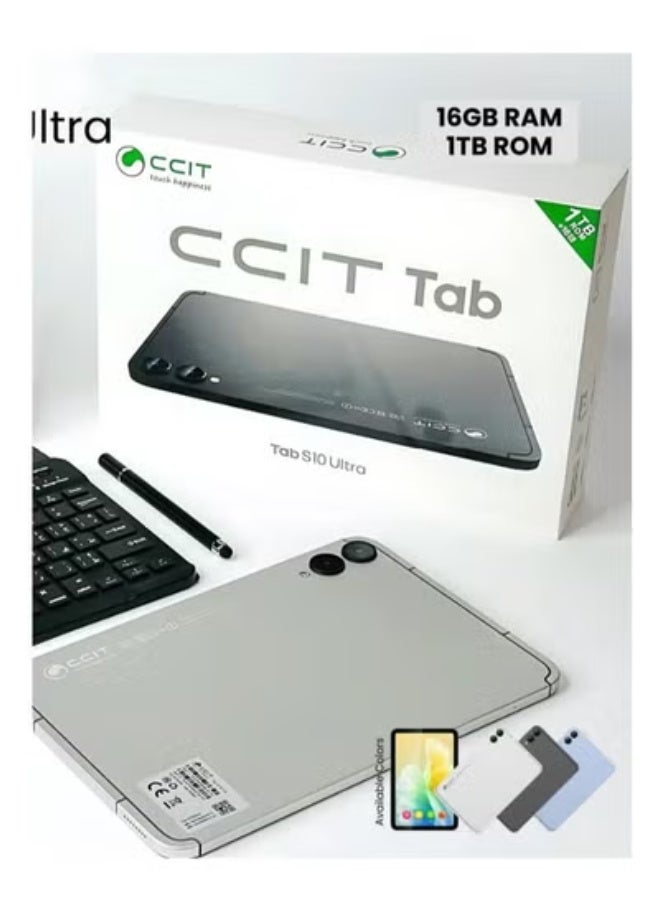 CCIT Tab S10 Ultra 10.1-Inch Android Tablet…