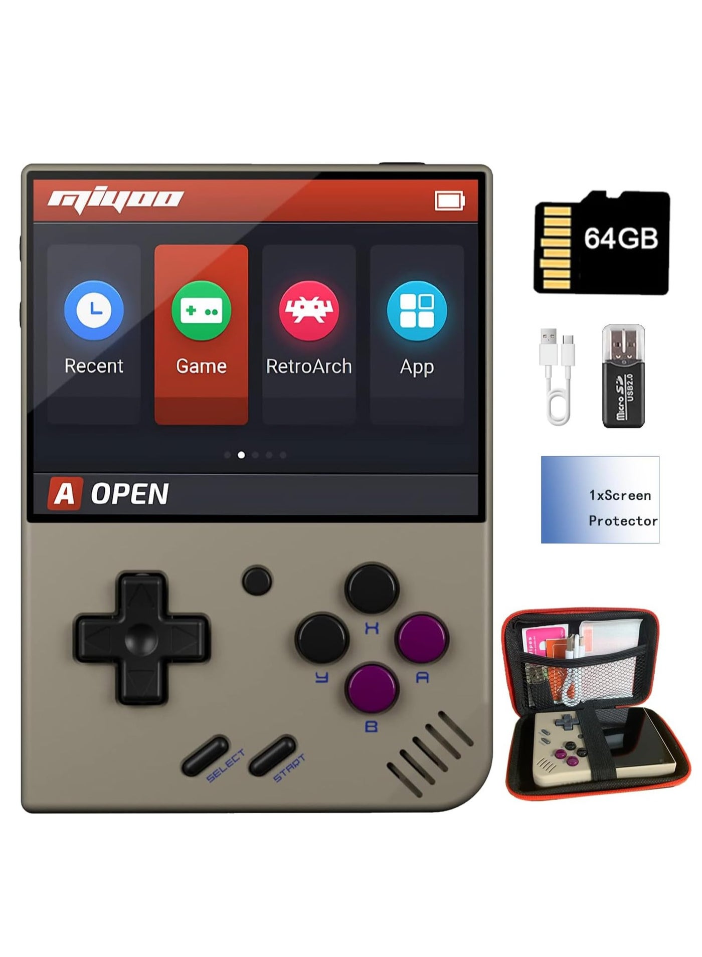 Miyoo Mini Plus Handheld Game Console, with Dedicated…
