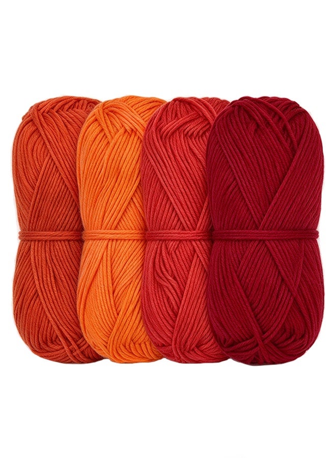 Bamboo Cotton Sport Yarn - 50g/Skein - Shades…