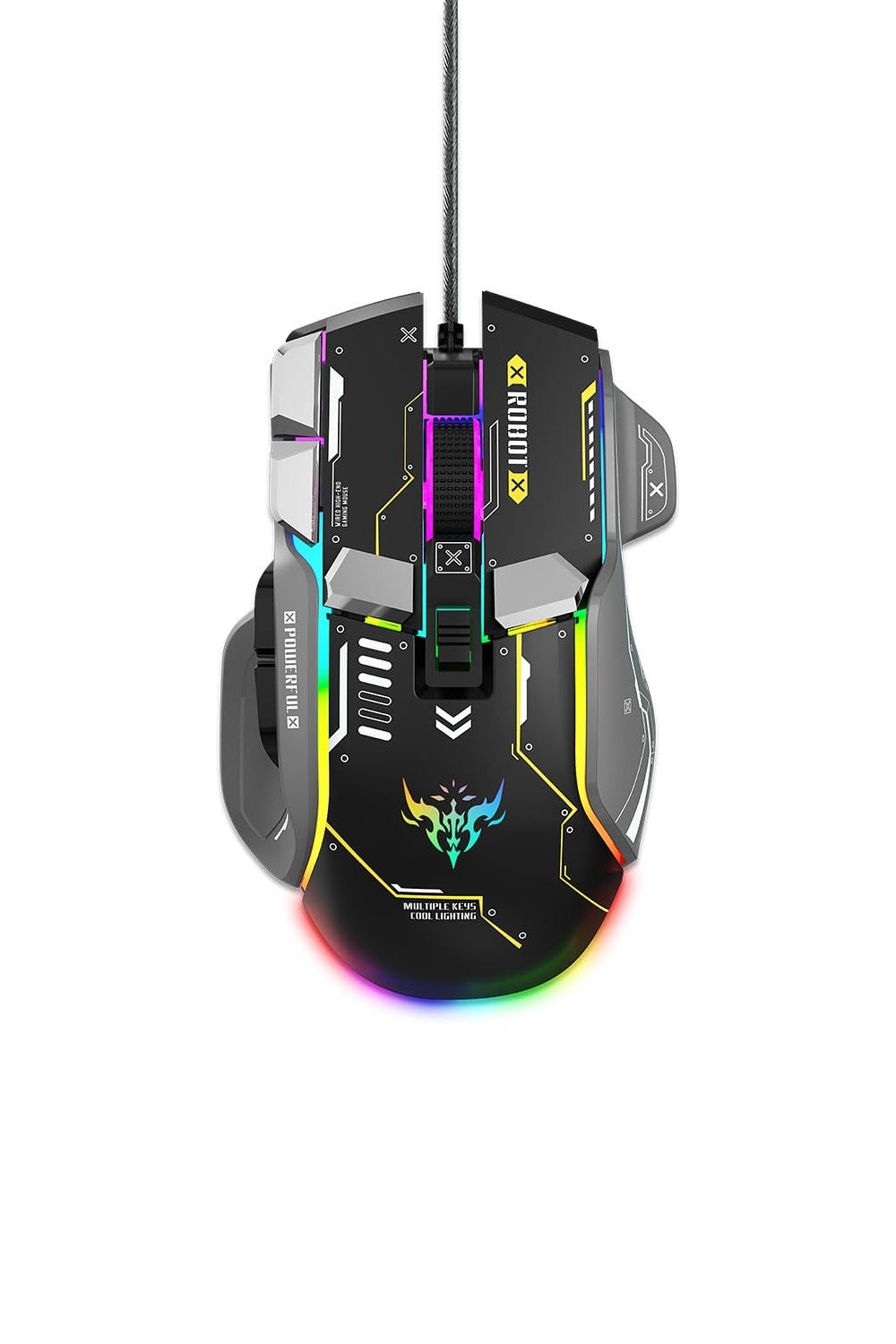 Gaming EVOPULSE GM606 Wired Mouse 12800 DPI RGB…
