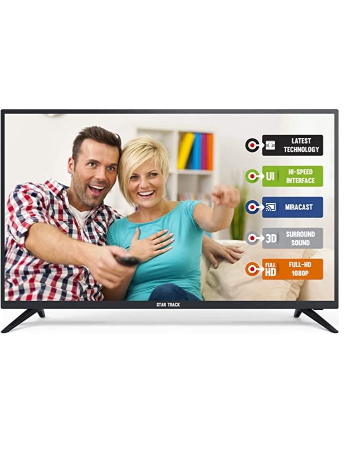 Compare STAR TRACK 32 HD LED TV | 720p, Satellite Receiver, HDMI, USB, Surround Sound at KSA Price