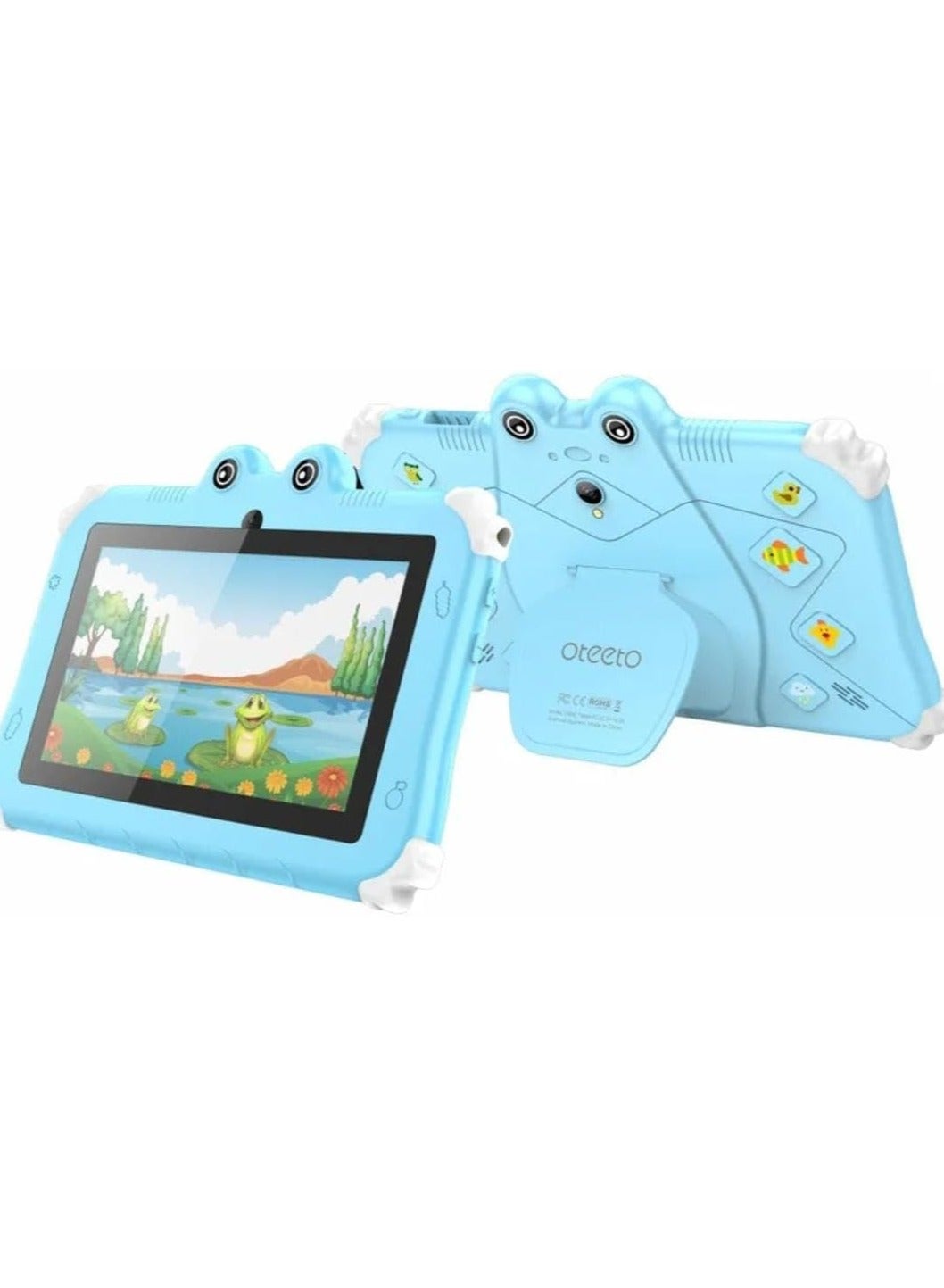 Compare TAB 6 Kids Tablet, 7Inch IPS LCD, 4GB RAM 128GB ROM, Android 13, Dual Camera  BlackBlue at KSA Price