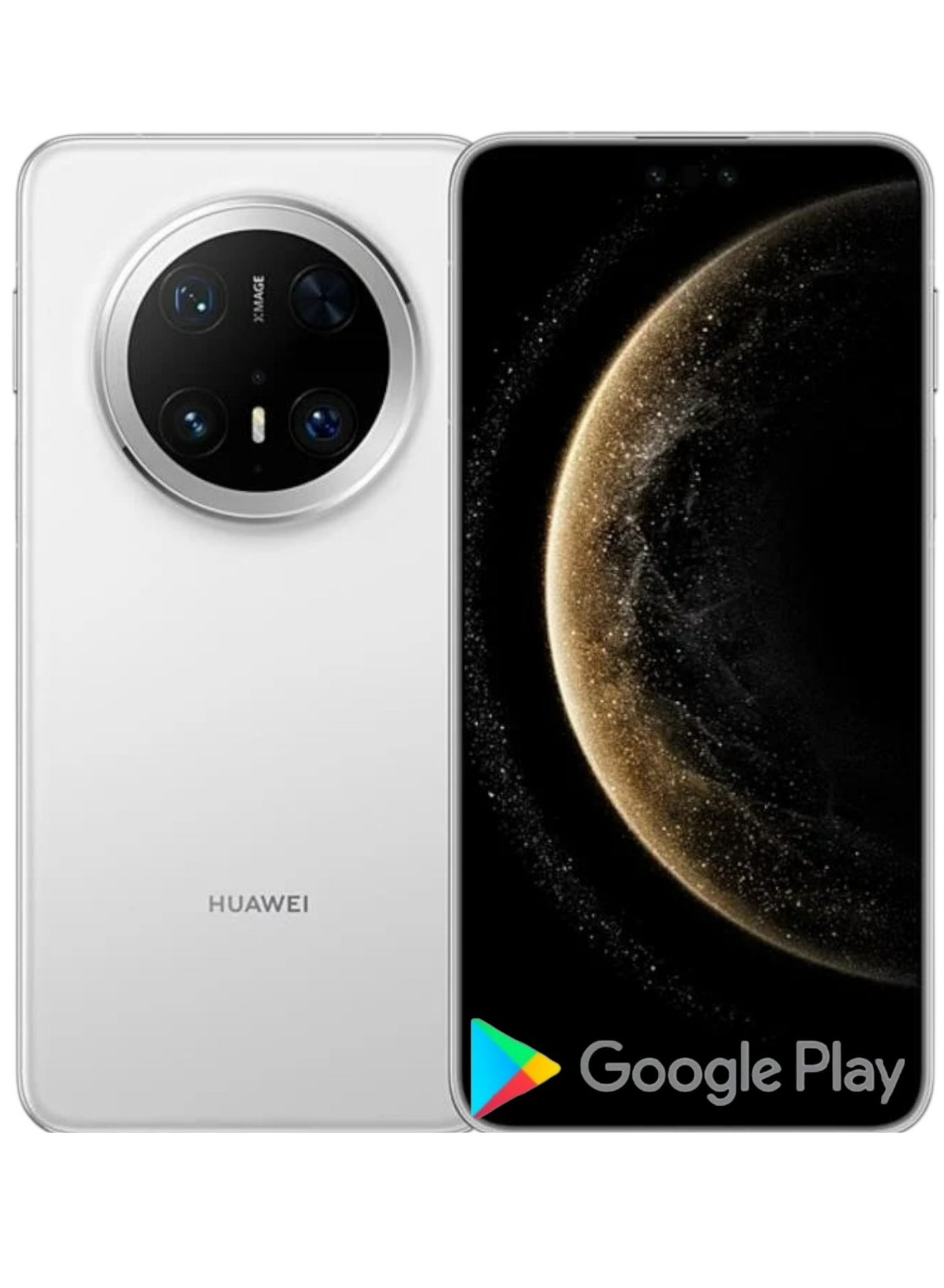 Compare Mate 70 Pro Mobile White |1TB 12GB RAM |Kirin 9020 Chip | 6.9 LTPO OLED 120Hz Display |3D depth camera 50MP+48MP+40MP+TOF |5500 mAh Battery | IP68IP69 |HarmonyOS 4.3 |8.2mm thickness with Google play Chinese version at KSA Price