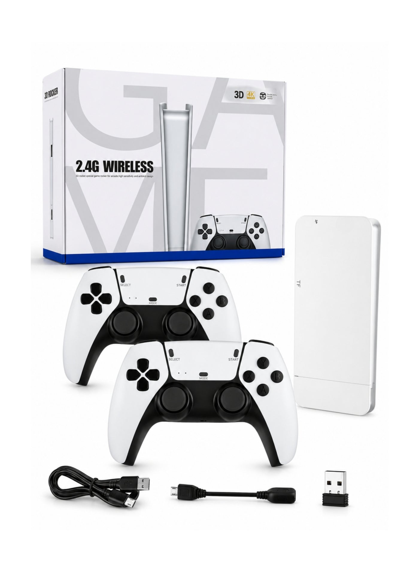 4K HD Wireless Retro Game Stick for TV,…