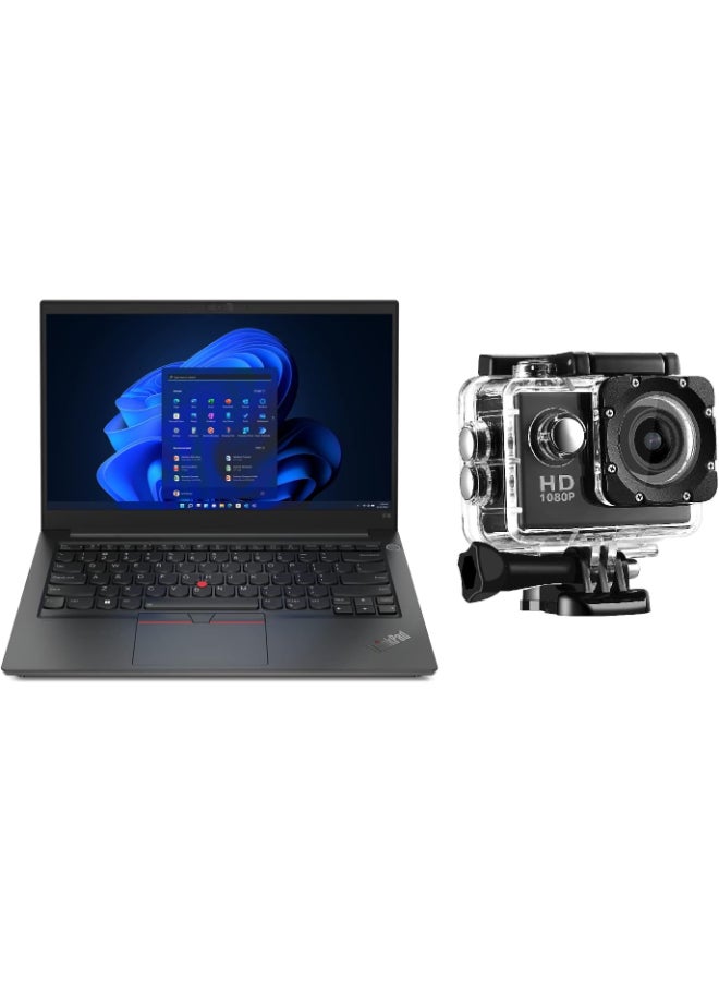 Compare ThinkPad E14 Upgraded Version Laptop With 14Inch Display, Intel Core i51335U Processor16GB RAM1TB SSDIntel Iris XE GraphicsWindows 11 Pro Free Pro HT Action Camera English Black at KSA Price