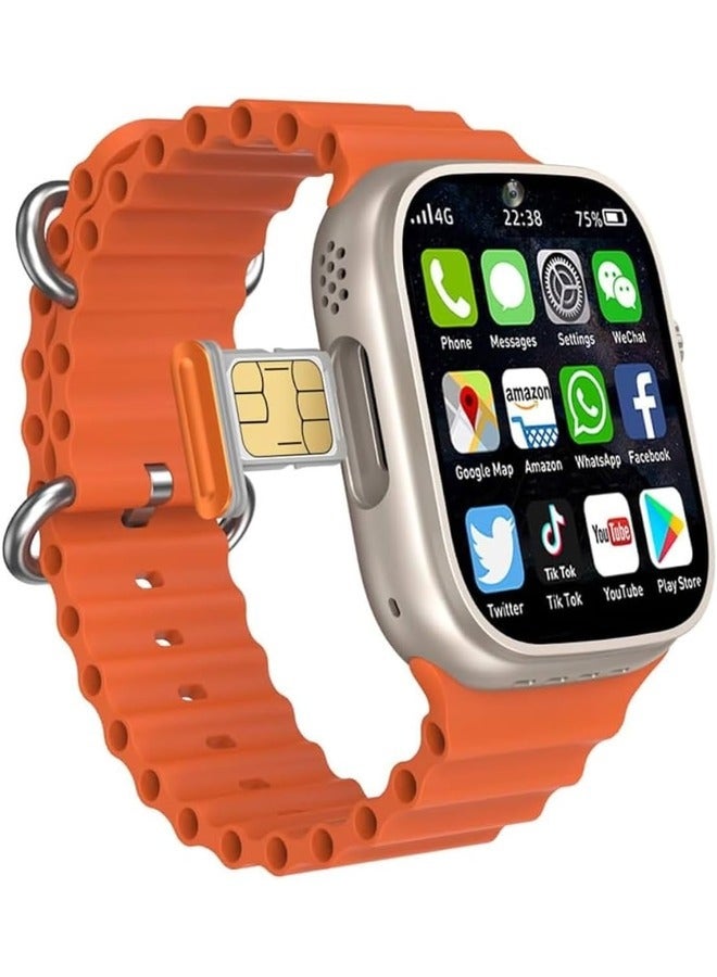 Gold Modio Ultra 4G Smart Watch – 2.2