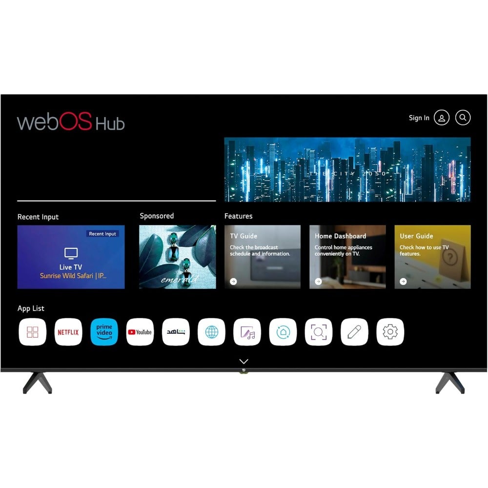 85 Inch QLED 4K UHD Smart TV WebOS Hub…