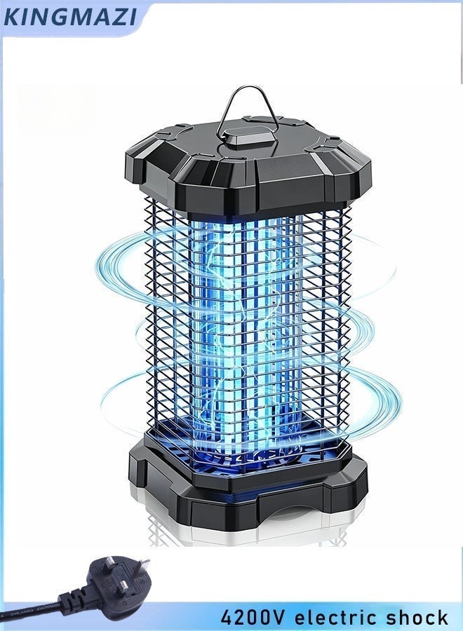 High-Power 3800V–4200V Metal Insect Killer with Insulated…
