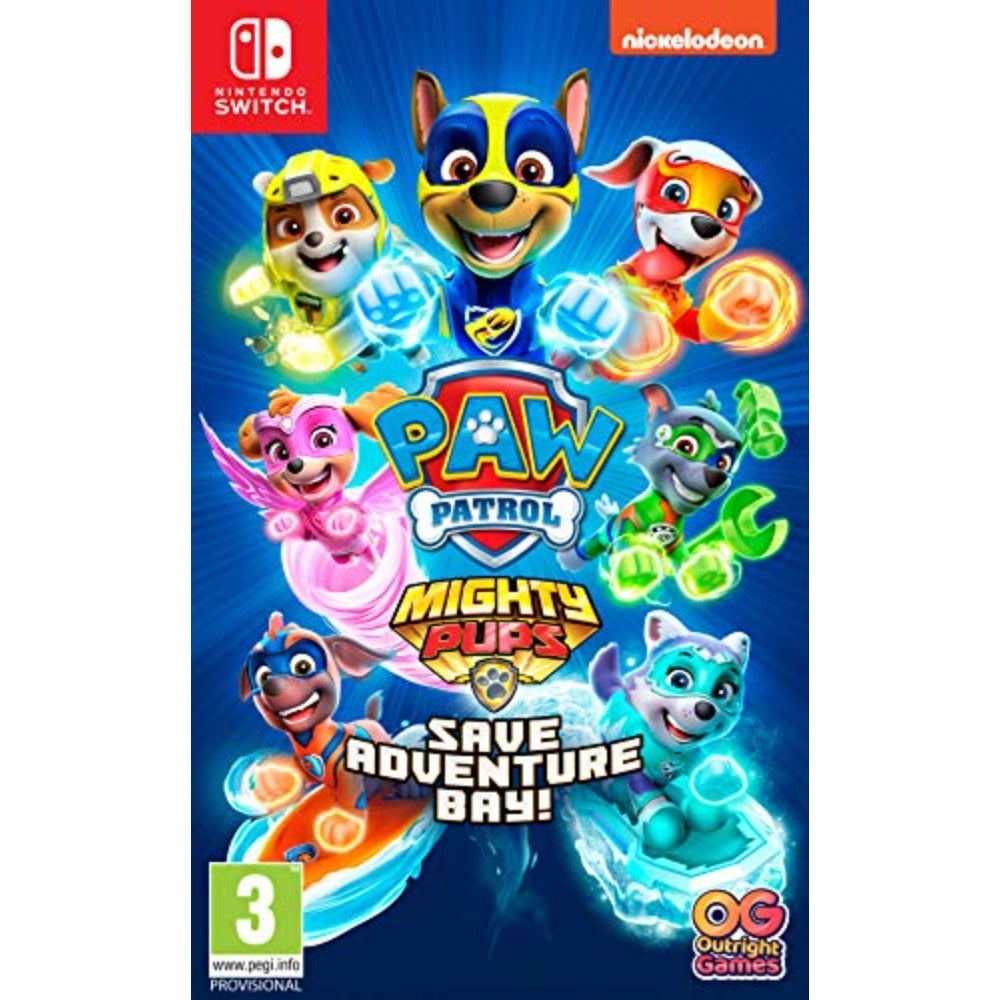 Compare Namco Bandai Paw Patrol: Mighty Pups Save Adventure Bay Nintendo Switch Game Family Friendly Action Adventure Single Player Multiplayer Physical Cartridge at KSA Price