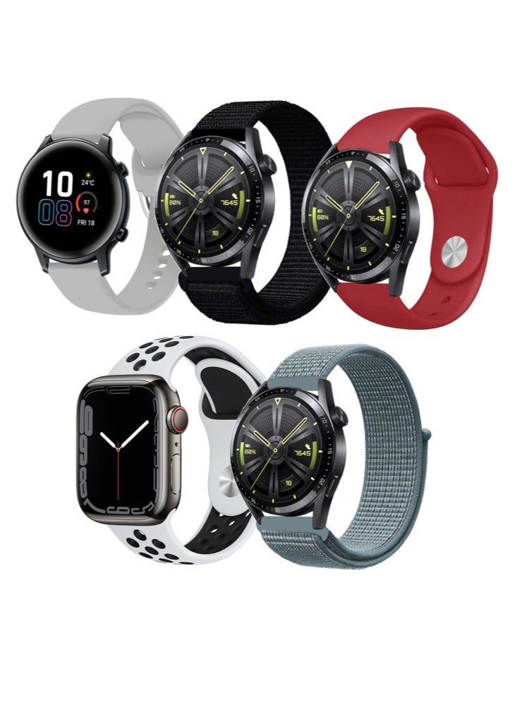 5pcs Watchband Bundle Compatible with all Samsung,…