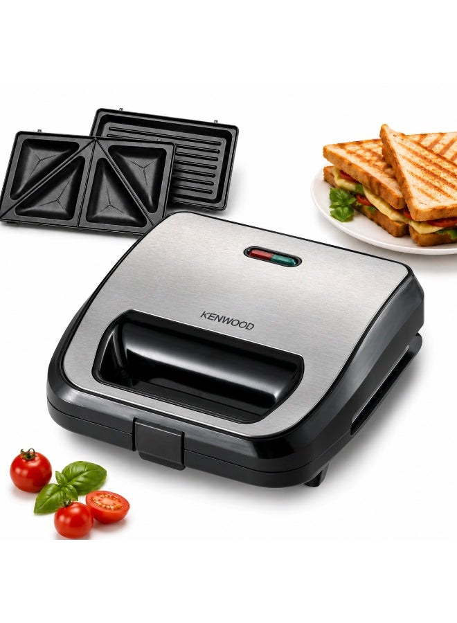 KENWOOD 3-in-1 Sandwich Maker, Waffle Maker & Grill…
