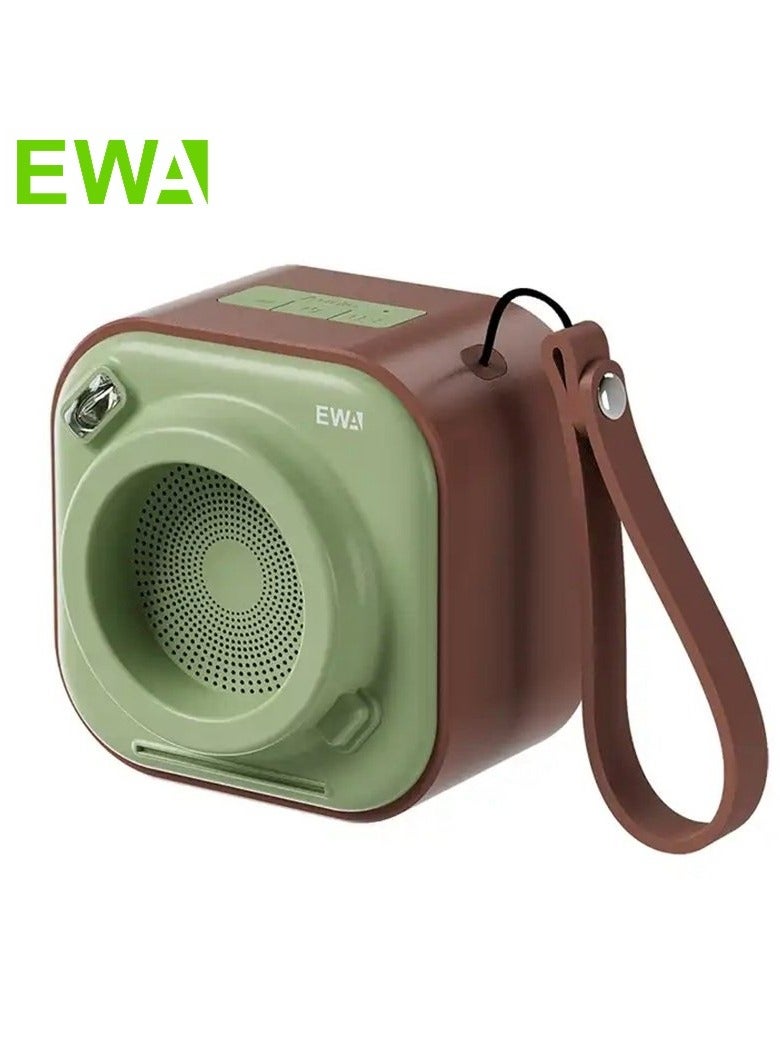 Compare EWA A132 Portable Mini Stereo Wireless Bluetooth Speaker Brown at KSA Price