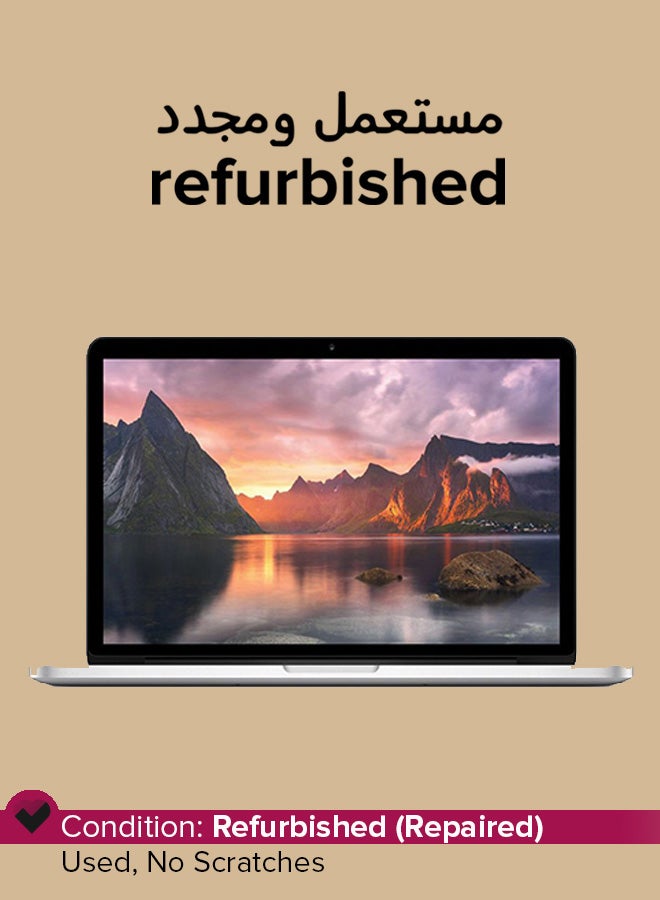 Compare Refurbished  Macbook Pro MF839LLA 2015 Laptop With 13.3Inch Display,Intel Core i5 Processor5th Gen8GB RAM128GB SSD1.5GB Intel Iris 6100 Graphics English Silver at KSA Price