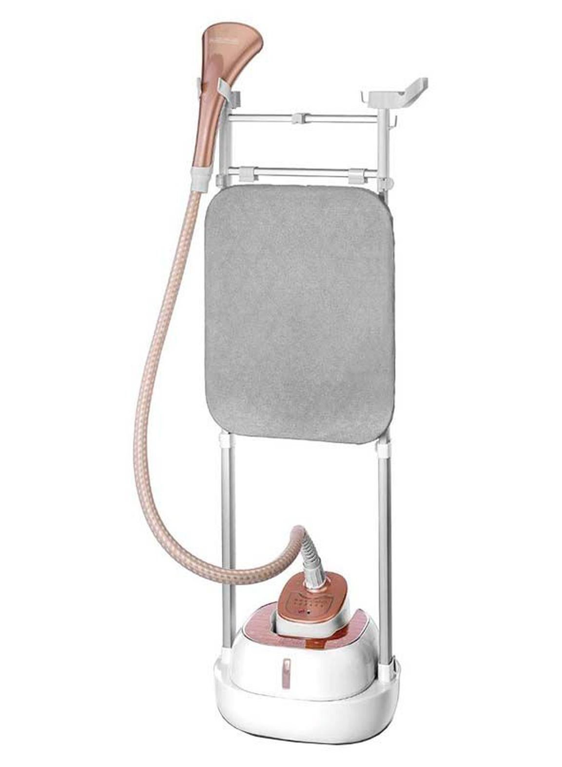 Compare Digital Garment Steamer with Ironing Board, 6 Adjustable Steam Levels, 2.0L Detachable Water Tank, Quick HeatUp, AntiKink Tube, Include Accessories, 2 L 2000 W GSTD2050B5 WhiteGold at KSA Price