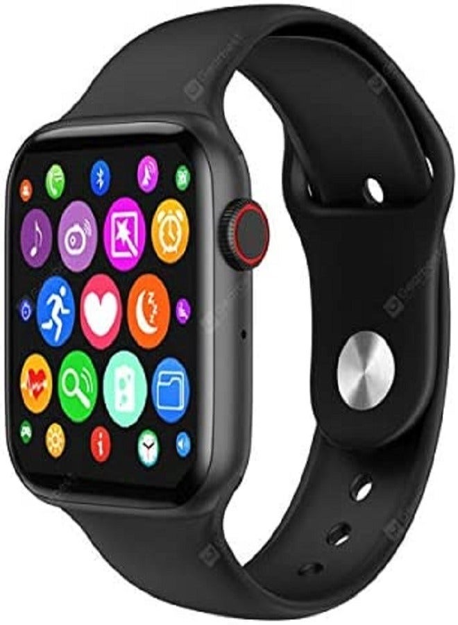 Compare Smartwatch W26+  1.75 inch Full Touch HD Screen  Fitness Watch  ECG Heart Rate Monitor Waterproof Bluetooth Call  Black Color at KSA Price
