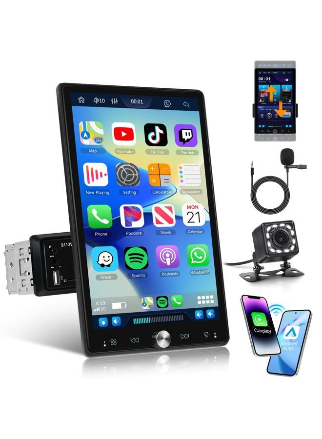 10.4 Inch Car Stereo Single Din Touch Screen…