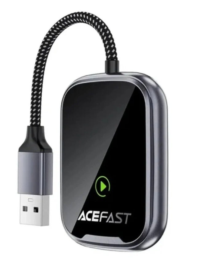 Compare AceFast QC1 USBA Wireless CarPlay & Android Auto Adapter at KSA Price