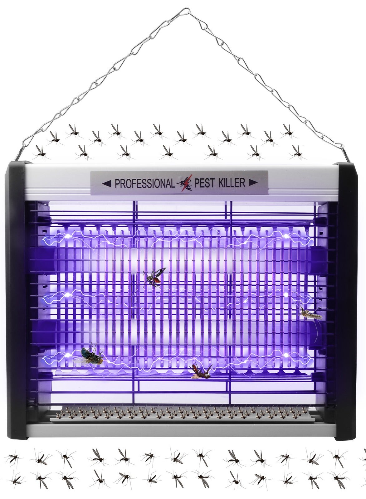 Compare Electric Fly, Indoor Insect Killer  Fly, Mosquito Killer and Repellent  Lightweight, Powerful EasytoClean, with a Removable Washable Tray. at KSA Price