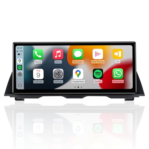 Compare PEMP Linux 12.3 UltraThin Screen for BMW F10 F11 NBT Wired and Wireless CarPlay Retrofit Android Auto, 1920 x 720 Display Mirror Link Car Radio Bluetooth Video Player 20132017 at KSA Price