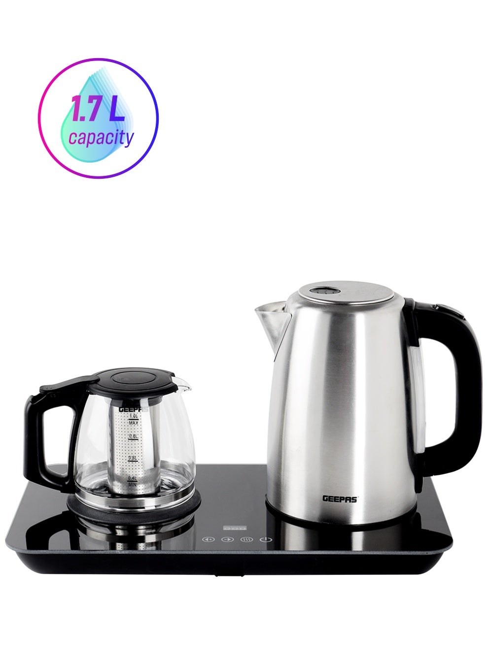 2 In 1 Digital Tea Maker - Stainless…