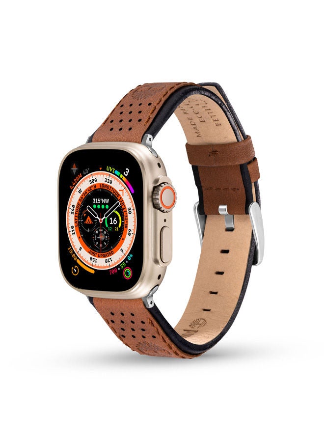 Compare Timberland Attleboro Brown Leather Unisex Universal Watch Strap 22mm  TDOUS0001806 at KSA Price