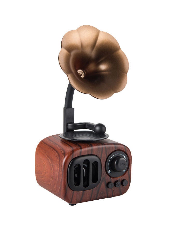 Compare Vintage Style Wooden Wireless Blutooth Speaker Coffee at KSA Price