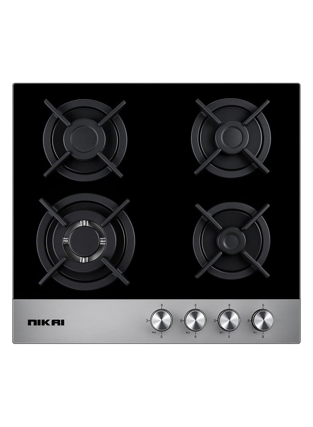 4 Burner Gas Hob - Stove, Front Control,…