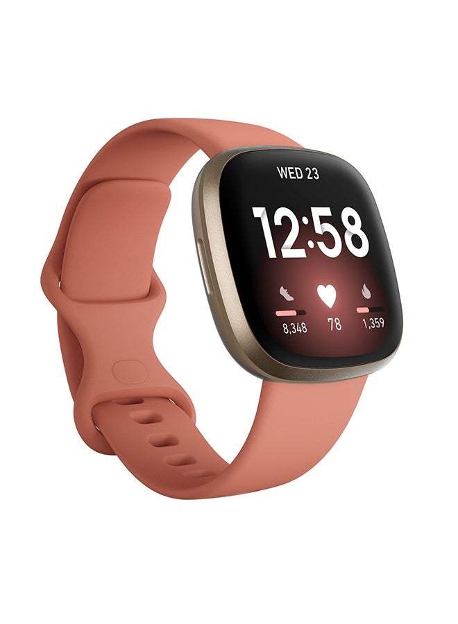 Versa 3 Health & Fitness Smartwatch with 6-months…
