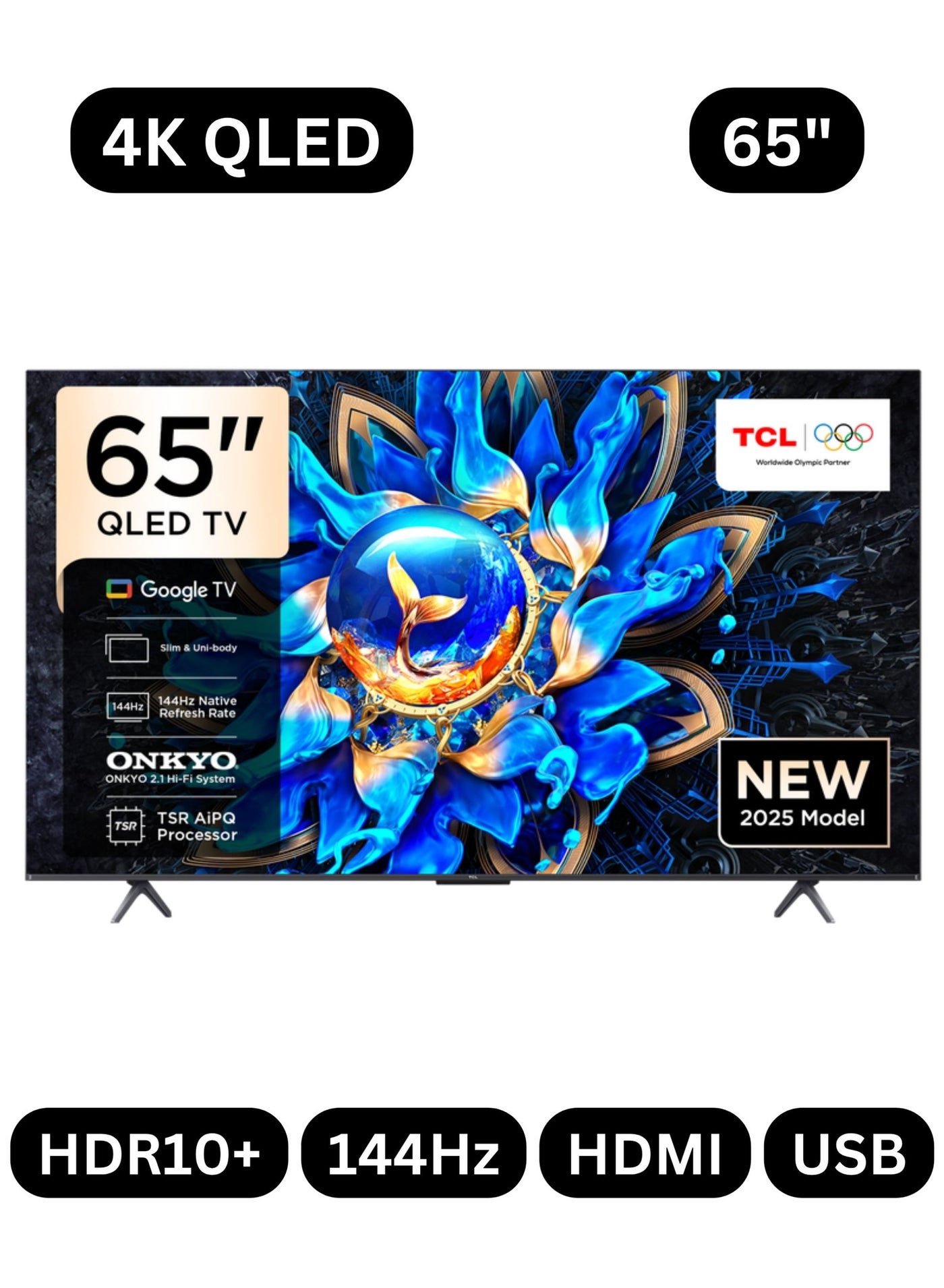 65-inch T8C Premium QLED 4K Smart TV (2026…