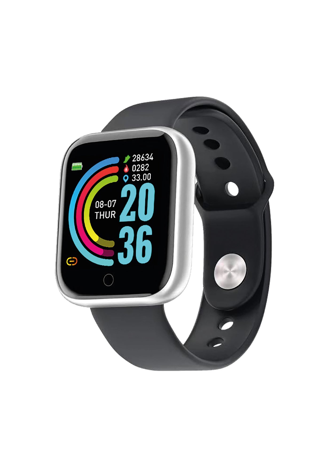 Compare MOODIX WE23K13B Smart Watch  Health and Fitness Tracker, iPhone and Android Compatible, GreyBlack at KSA Price