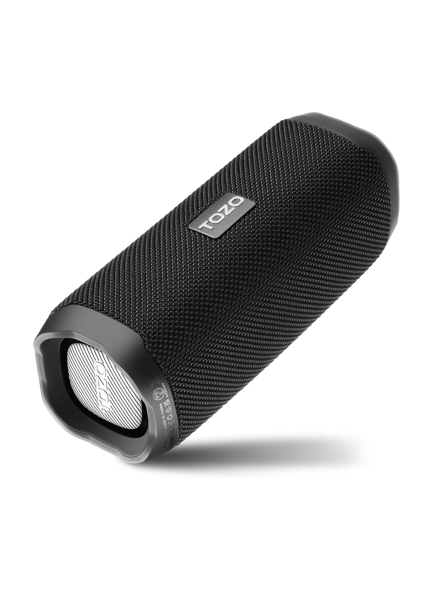 Compare TOZO PA2 Bluetooth Speaker with Dual Drivers & Dual Bass Diaphragms, Deep Bass Loud Stereo Sound, IPX8 Waterproof, 25H Playtime, Custom EQ App Portable Wireless Speaker for Home Outdoors Travel Black at KSA Price