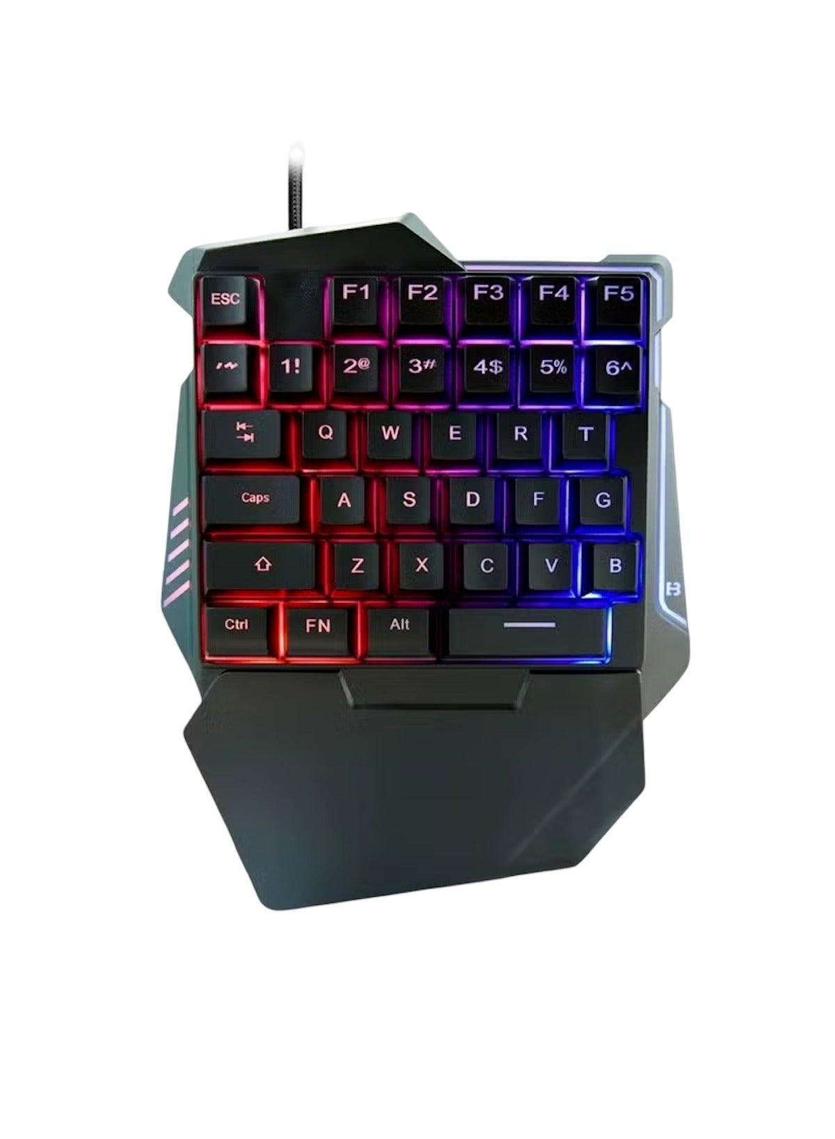 Compare SK58 OneHanded RGB Gaming Keyboard – Wired, Black at KSA Price