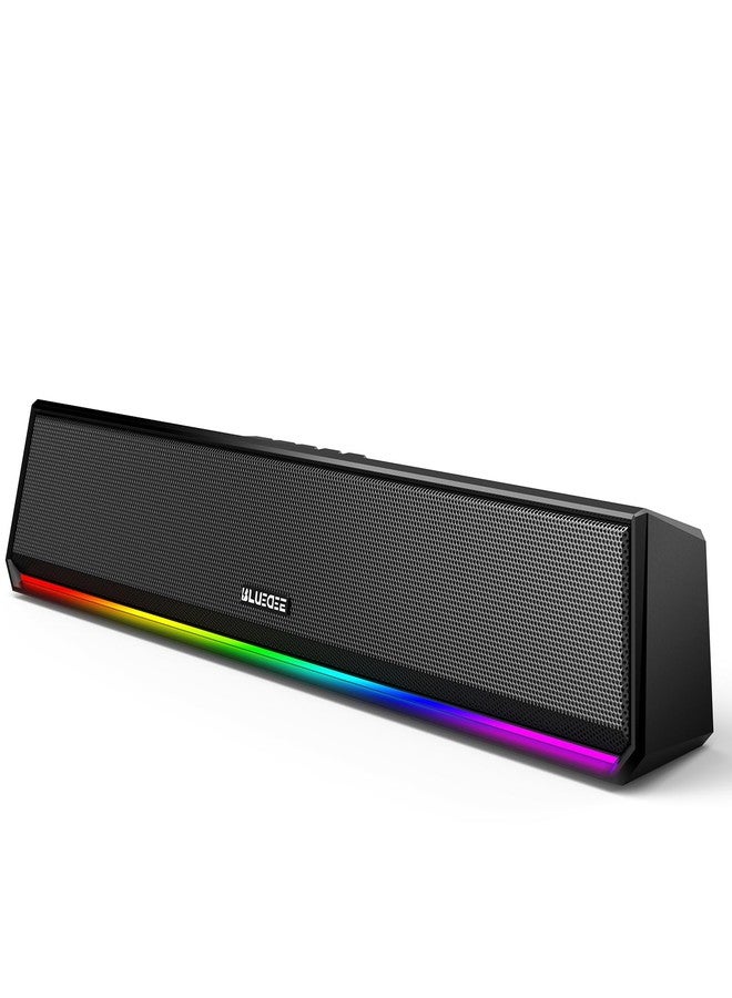 Compare Bluedee Computer Speakers for Desktop PC, Bluetooth 5.3 PC Speakers with Dynamic RGB Light, Wired USB Plug & Play Computer Sound Bar, USBTypeC Powered Gaming Speakers for Desktop, Laptops, Tablet at KSA Price