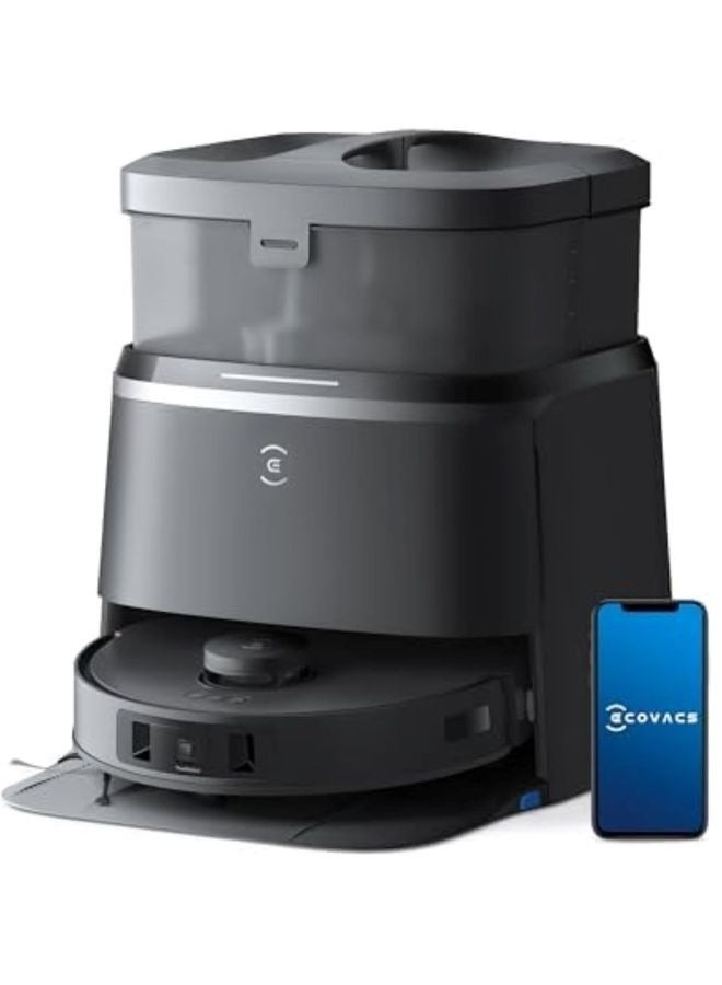 Compare Omni Robot Vacuum Cleaner with Mop function Hot Water, 11000Pa Powerful Suction, TruEdge Adaptive Mopping, Zero Tangle, TrueDetect 3D 3.0 45.0 W T30 Pro Black at KSA Price