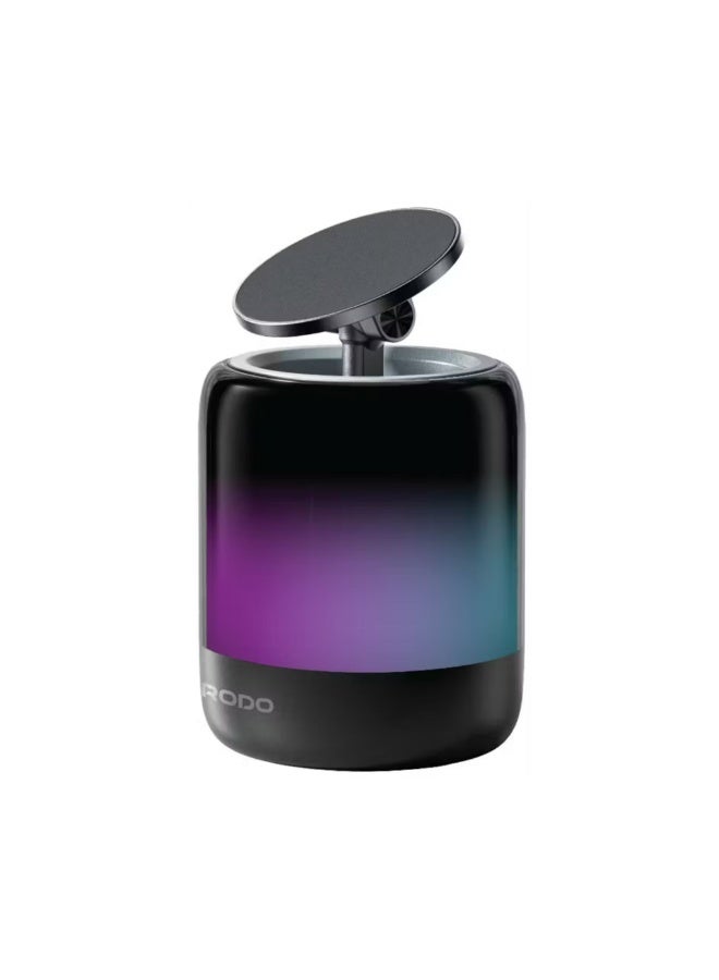 SyncGlow Speaker & Phone Holder with Rhythmic Lights,…