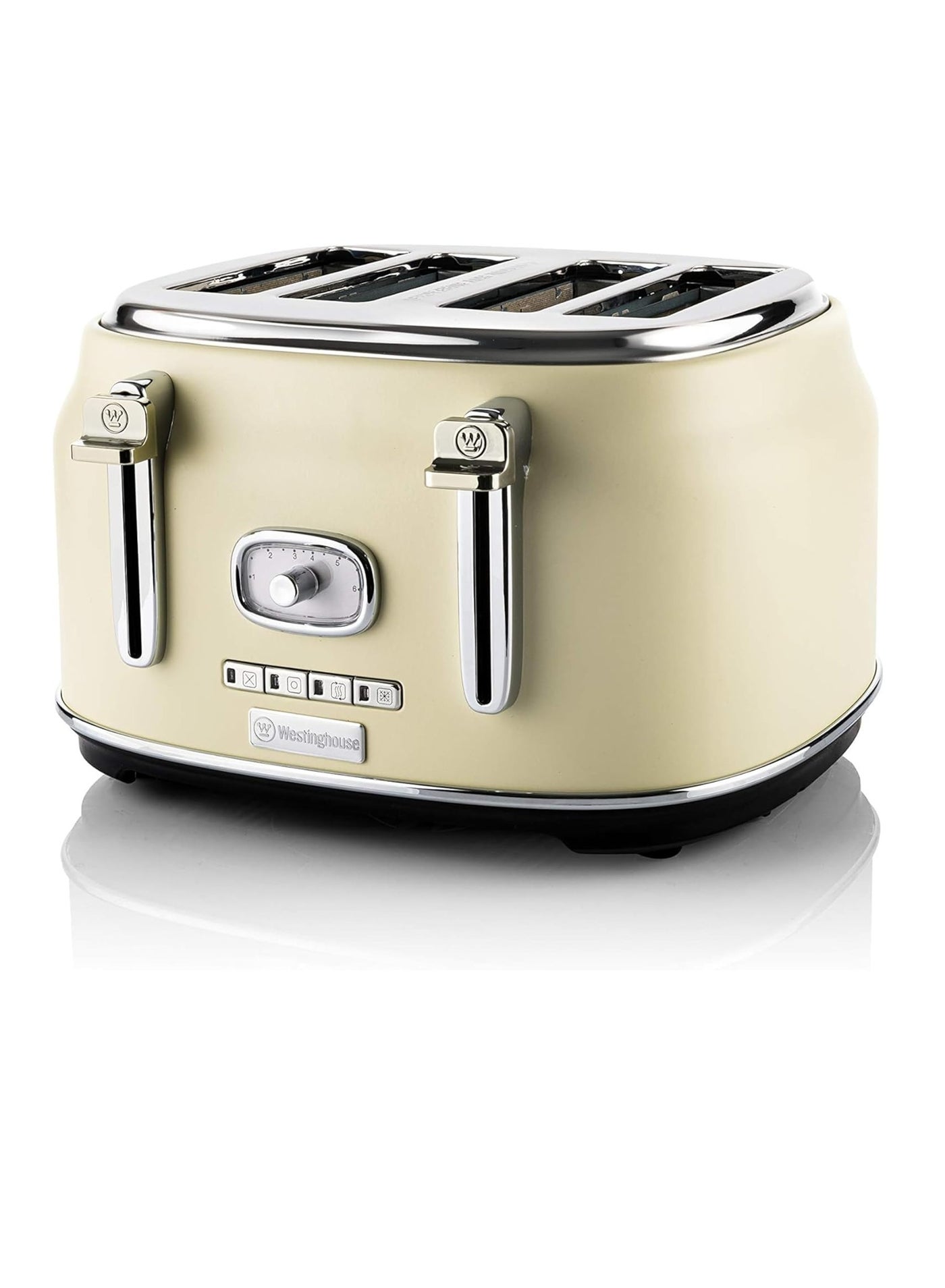 Westinghouse USA Retro 4-Slice Bread Toaster -…