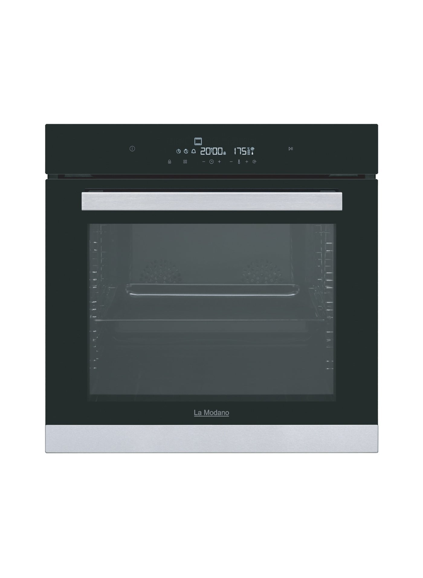 Compare Builtin Oven With Multifuction Cooker, Glass Touch Control Panel With LED Display, 60cm Black, LMBO606MC at KSA Price