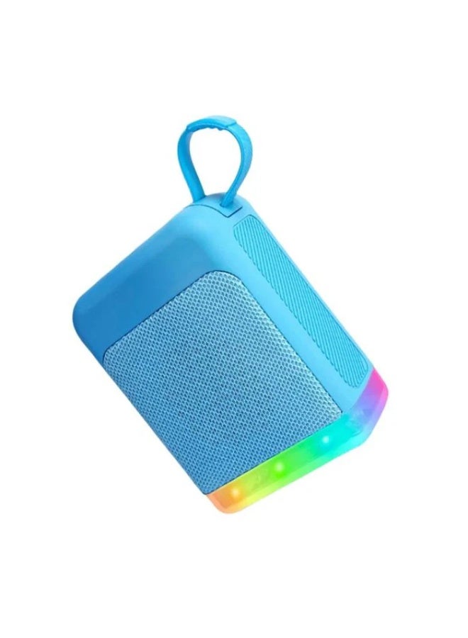 Compare Portable Bluetooth 5.0 Speaker – 5W HD Desktop Wireless Speaker with RGB Ambient Light, TF Card & USB Drive Support at KSA Price