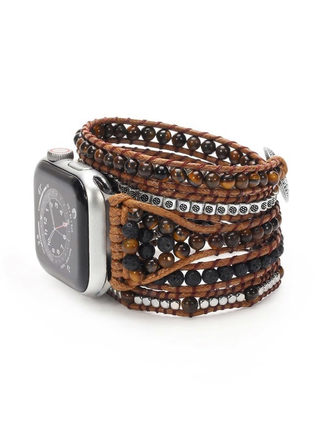 5 Wrap Bracelet Compatible with Beaded Apple Watch…