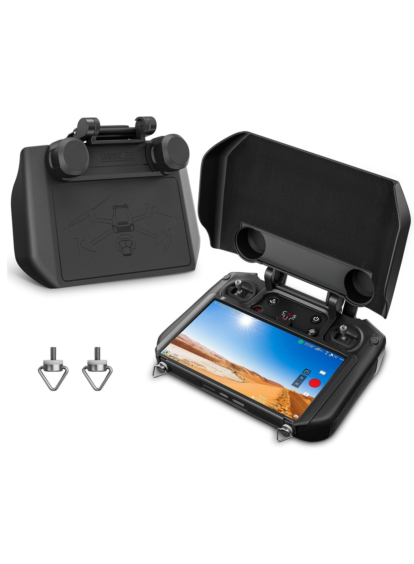 Compare 2 in1 Sun Hood Sunshade Joysticks Protector for DJI RC Pro Remote Controller, Full Screen Protection Compatible with DJI Mavic 3 ClassicMavic 3Mini 3 ProAir 2S Accessories at KSA Price