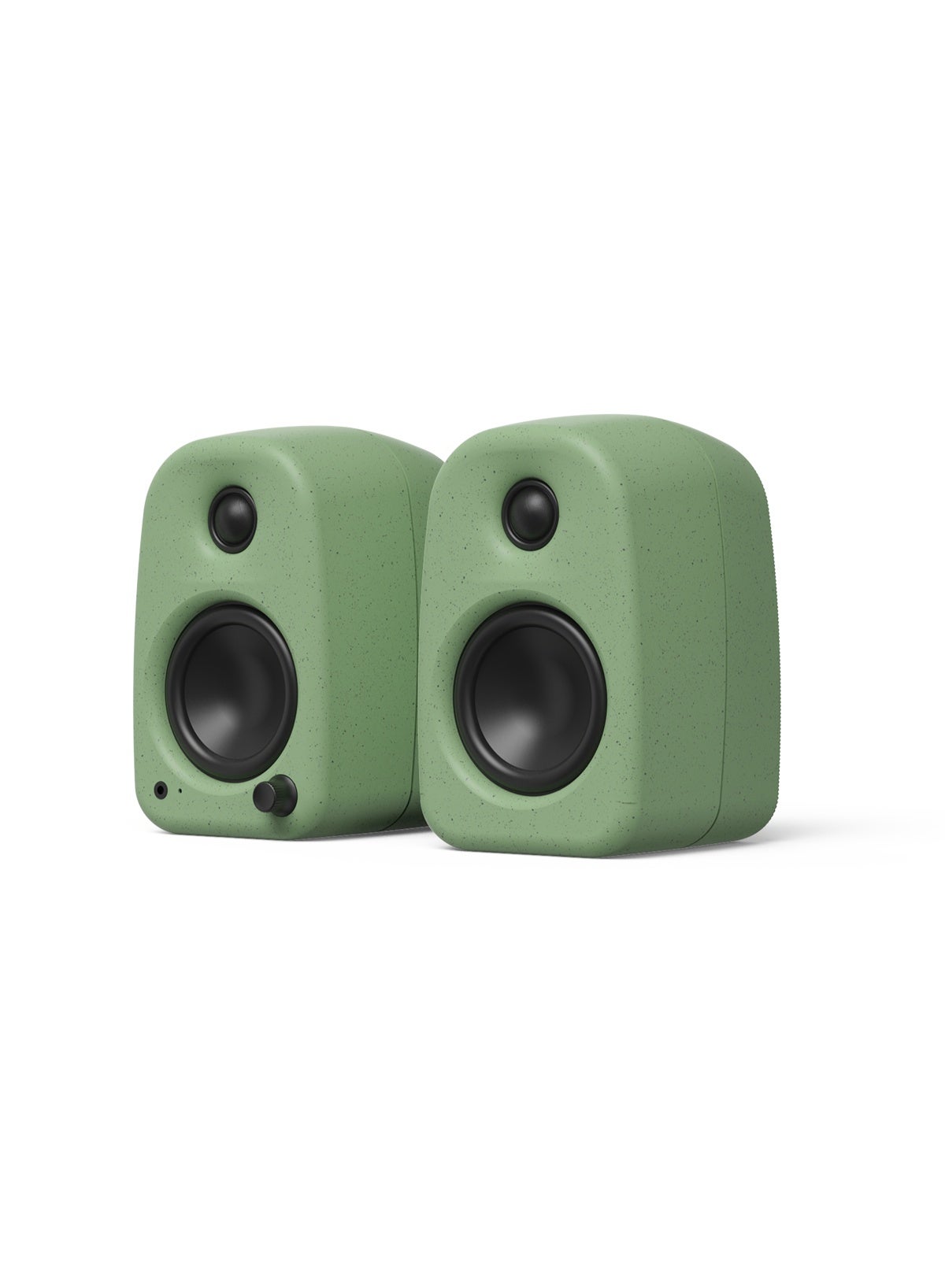 Compare Kanto Audio UKI 100W Desktop Speakers with Bluetooth, USBC, Headphone out–SageMatte Green, Pair at KSA Price