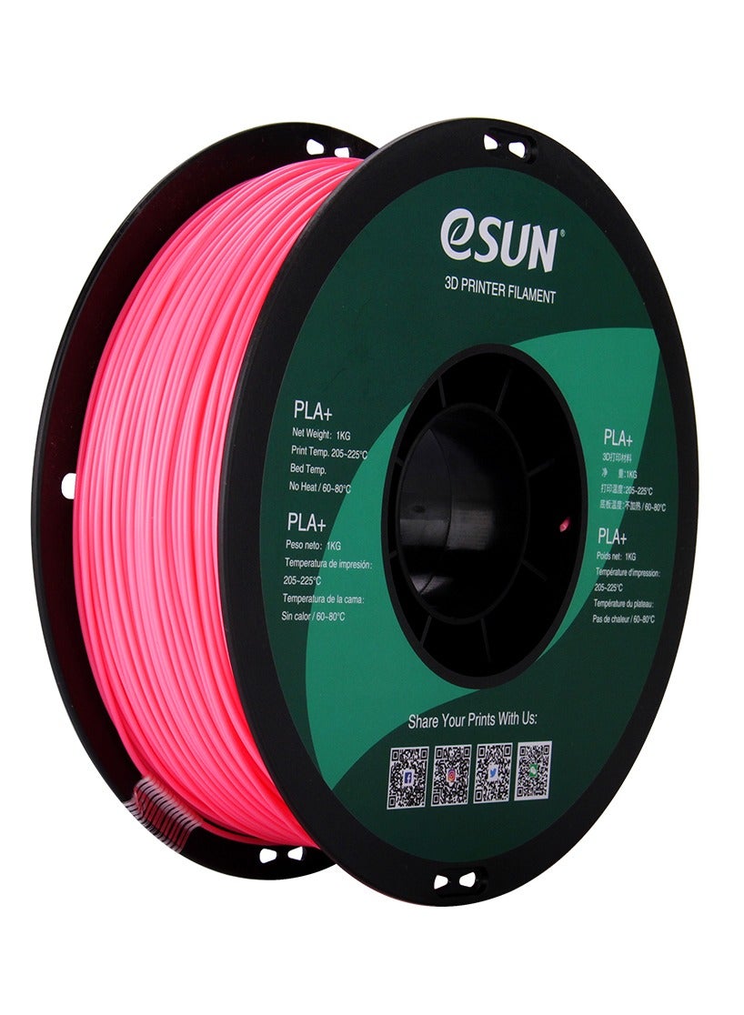 Compare Esun 3D Printer Filament PLA+ 1.75 mm Dimensional Accuracy + 0.05 mm 1 Kg 2.2 lbs Spool 3D Printing Material for 3D Printers – Pink at KSA Price