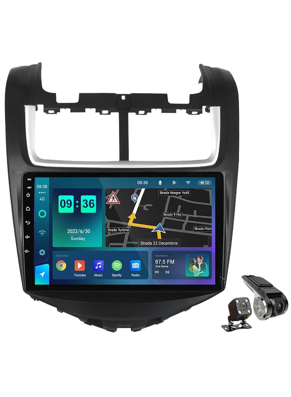 Compare Android Screen for Chevorlet Aveo Octa Core 4GB Ram 64 GB Rom Support Apple Car Play  Android Auto Wireless at KSA Price