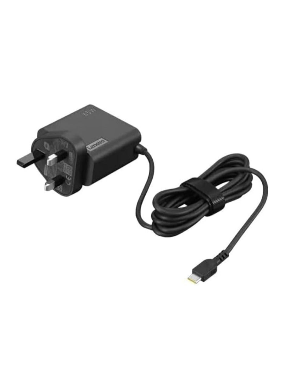Compare USBC 65W Wall Adapter For LaptopsUK Pin Black at KSA Price