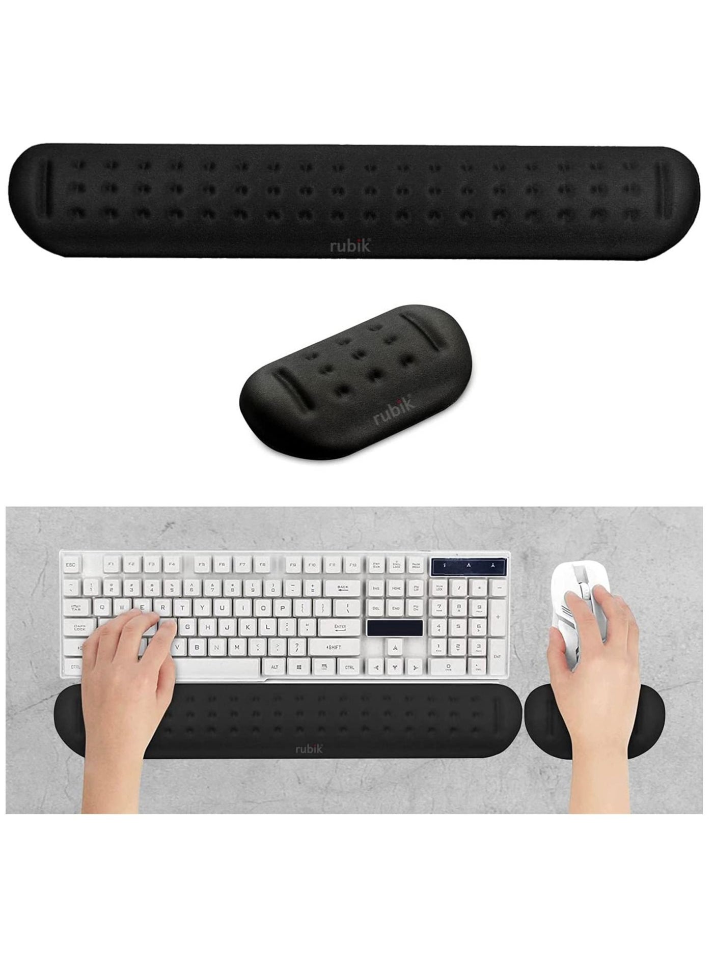 Memory Foam Keyboard Wrist Rest Pad and Mouse…